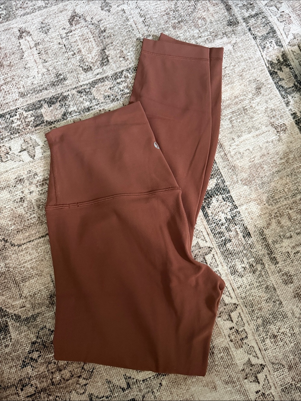 Lululemon Align High-Waist Rust Brown Leggings